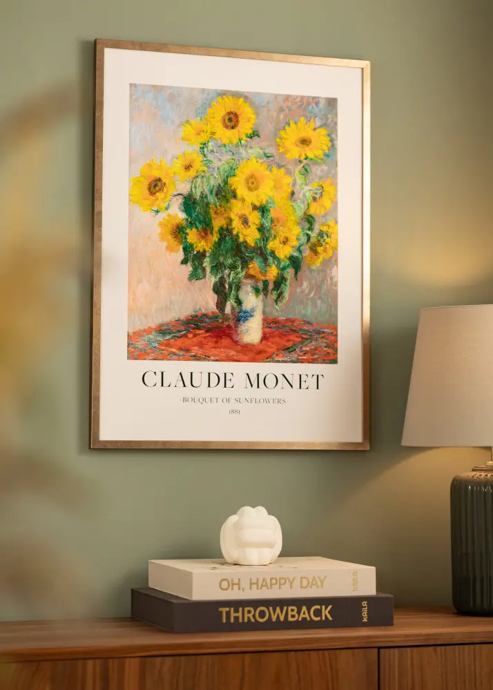 Mavanti Frame Ares Acrylic Glass Brass 28x35 cm