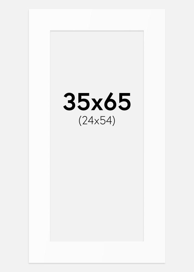 Artlink Mount White Standard (White Core) 35x65 cm (24x54)