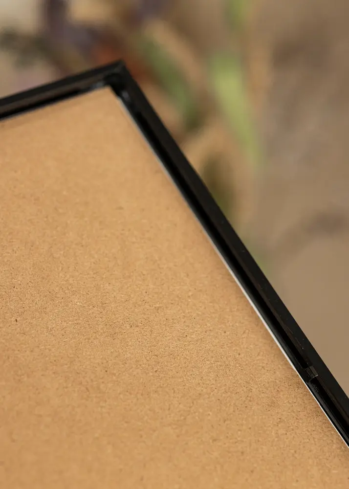 Ram med passepartou Frame Victoria Black 40x50 cm - Picture Mount Black 28x35 cm