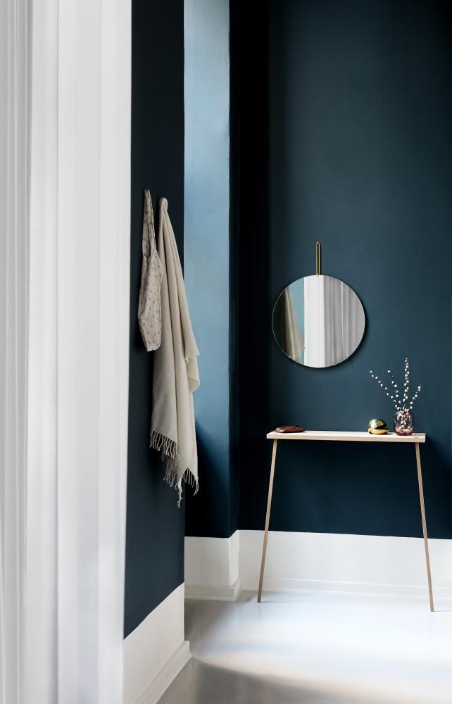 Moebe Moebe Wall Mirror Mässing 50 cm Ø