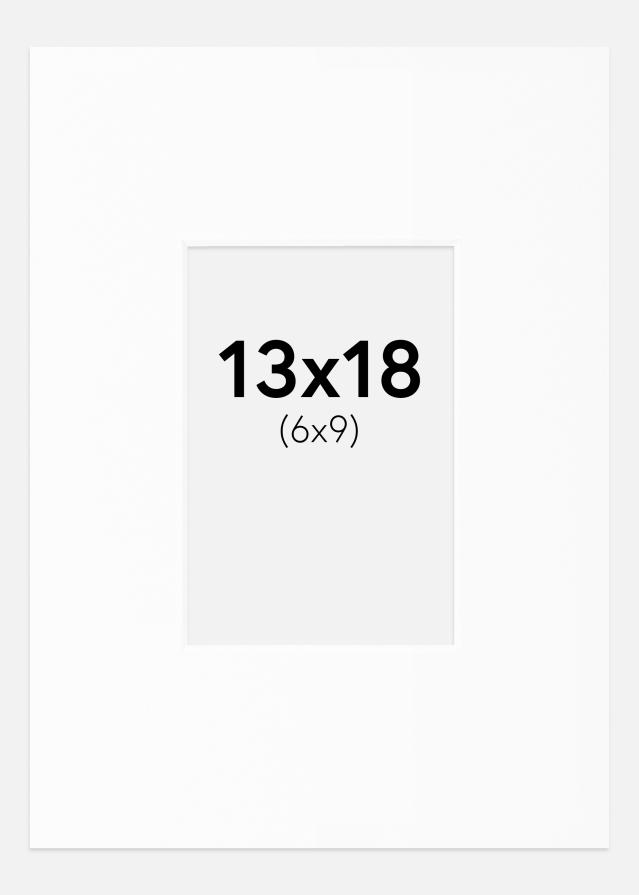 Galleri 1 Mount Canson White (White Core) 13x18 cm (6x9)