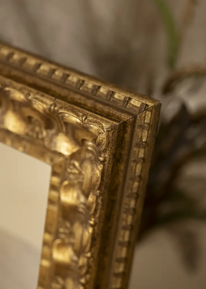 Ramverkstad 60x90 Ombud Mirror Skokloster Gold - Custom Size