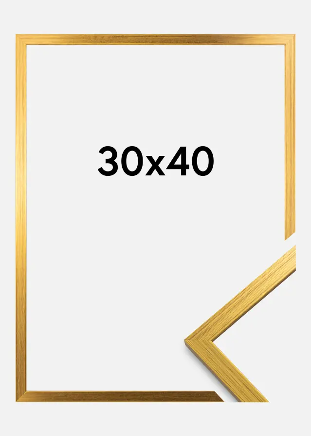 Galleri 1 Frame Edsbyn Gold 30x40 cm