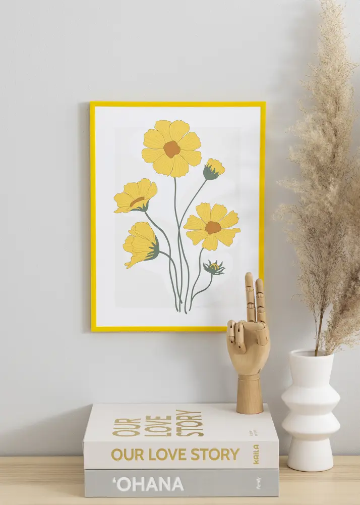 Walther Frame New Lifestyle Acrylic Glass Yellow 21x29.7 cm (A4)