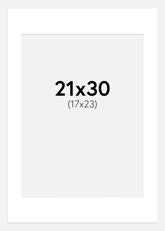 Galleri 1 Mount Super White (White Core) 21x30 cm (17x23)