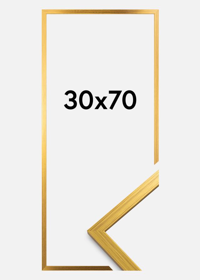Galleri 1 Frame Edsbyn Acrylic glass Gold 30x70 cm