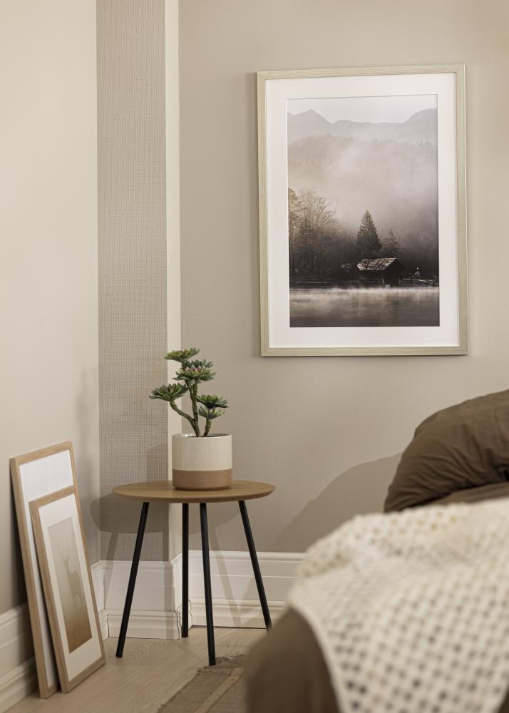 Galleri 1 Frame Silver Wood Acrylic glass 20x40 cm