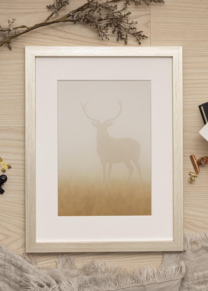 Galleri 1 Frame Silver Wood 20x20 cm