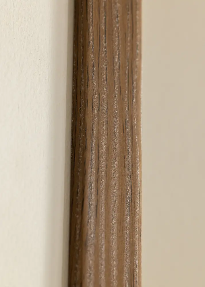 Ram med passepartou Frame Fiorito Dark Oak 40x50 cm - Picture Mount White 29,7x42 cm (A3)