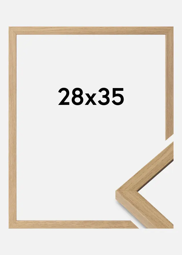 Mavanti Frame Ares Acrylic Glass Natural Oak 28x35 cm