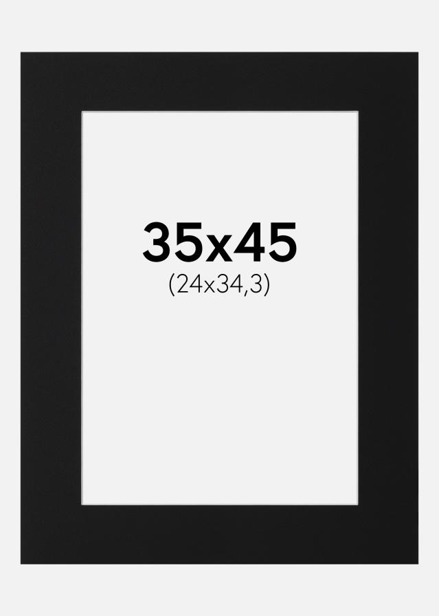 Artlink Mount Black Standard (White Core) 35x45 cm (24x34,3)