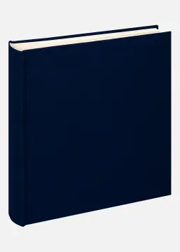 Walther Cloth Album Blue - 28x29 cm (100 White pages / 50 sheets)