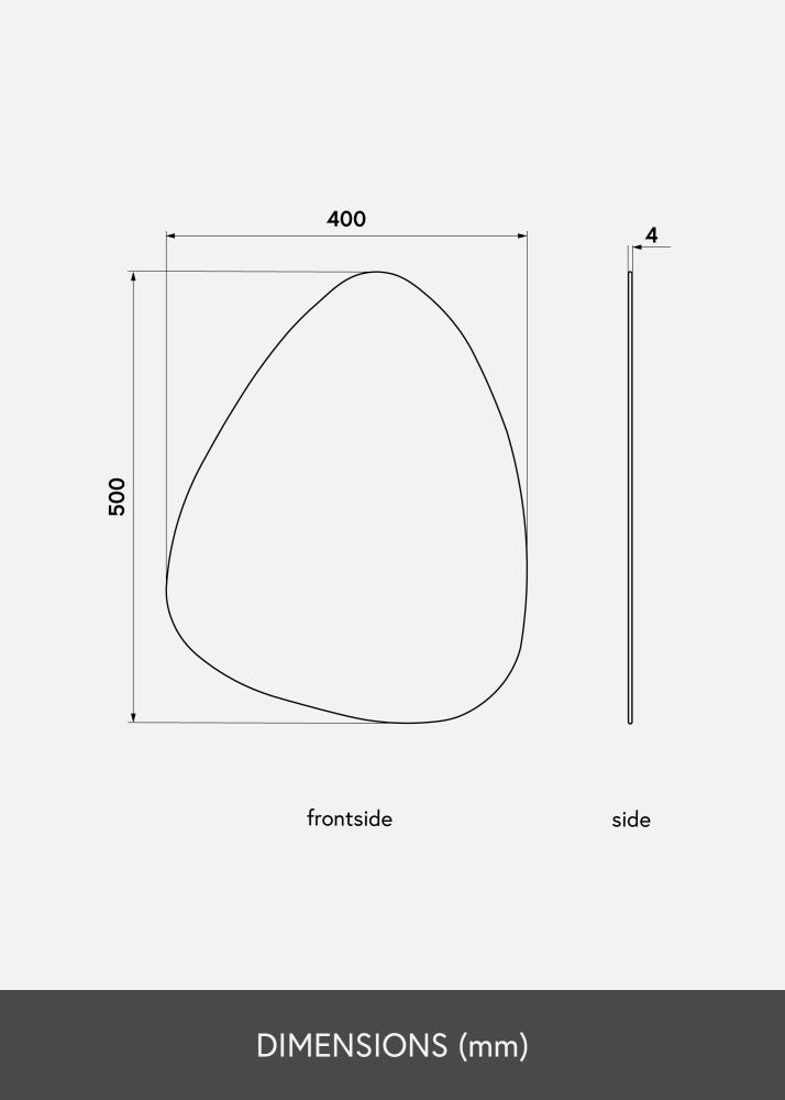 KAILA KAILA Mirror Shape I 40x50 cm