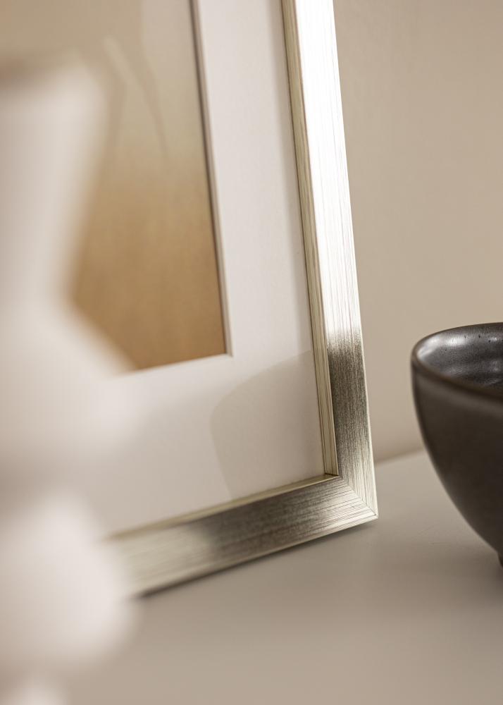 Galleri 1 Frame Silver Wood Acrylic glass 20x40 cm