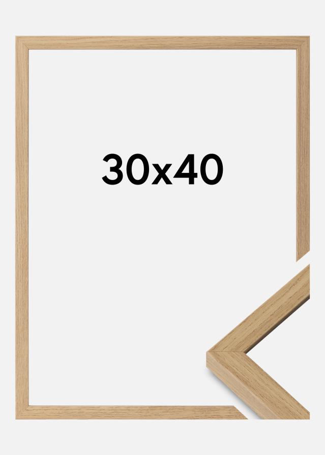 Mavanti Frame Ares Acrylic Glass Natural Oak 30x40 cm