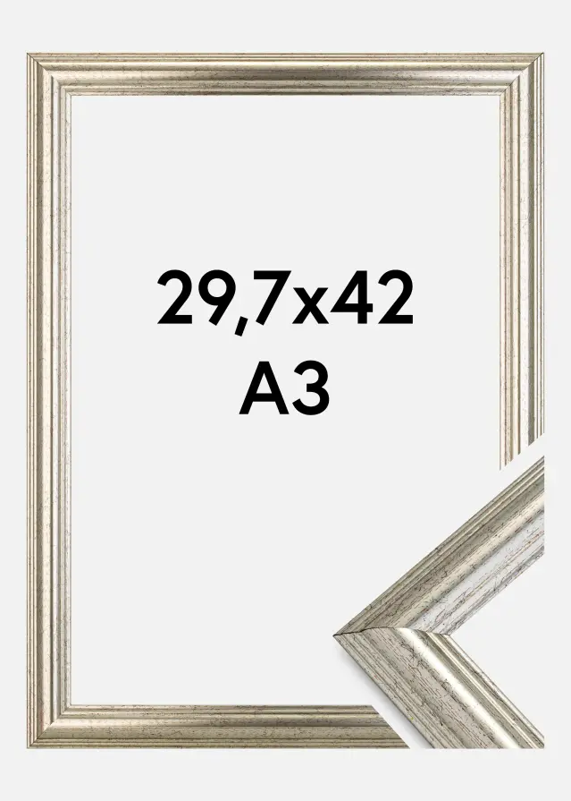 Galleri 1 Frame West coast Silver 29.7x42 cm (A3)