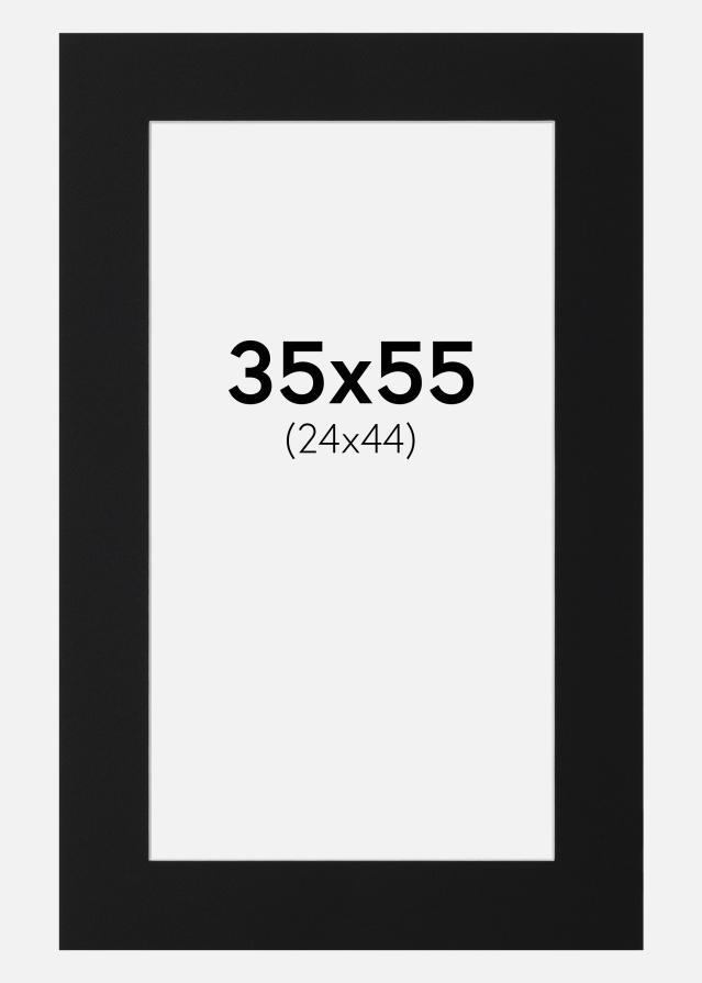 Artlink Mount Black Standard (White Core) 35x55 cm (24x44)