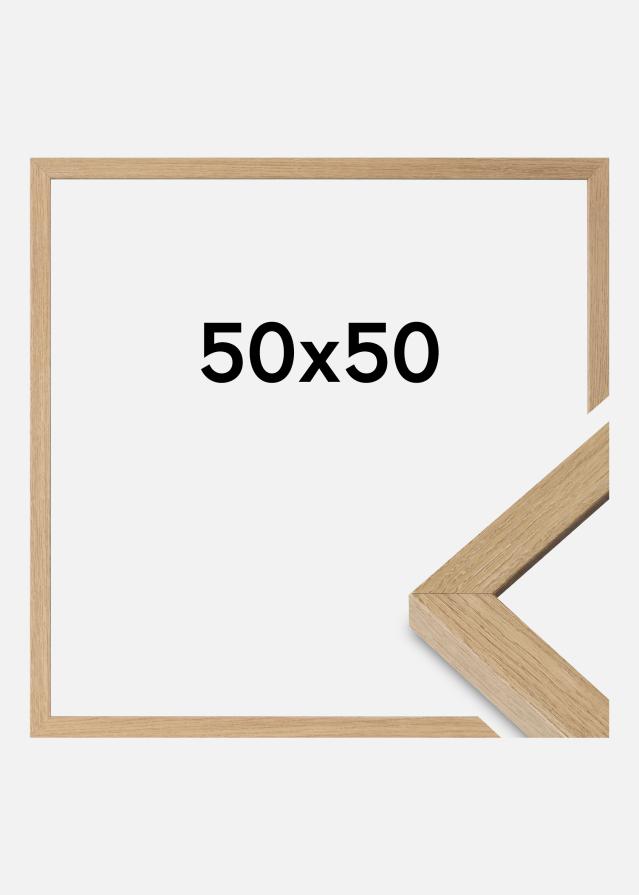 Mavanti Frame Hermes Acrylic Glass Natural Oak 50x50 cm