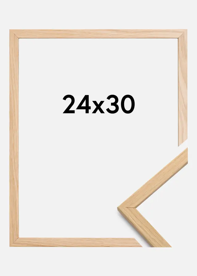 Galleri 1 Frame Edsbyn Acrylic glass Oak 24x30 cm