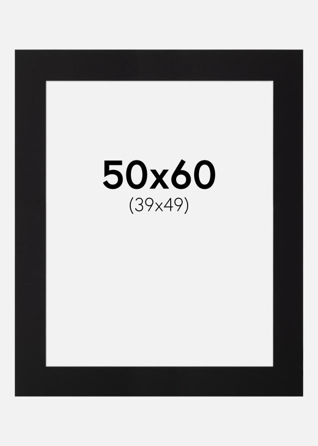 Galleri 1 Mount Canson Black (White Core) 50x60 cm (39x49)
