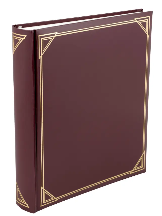 Henzo Henzo Promo Album Maroon - 29x33 cm (100 White pages / 50 sheets)