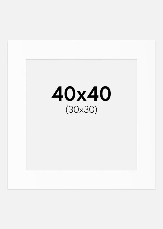 Artlink Mount White Standard (White Core) 40x40 cm (30x30)