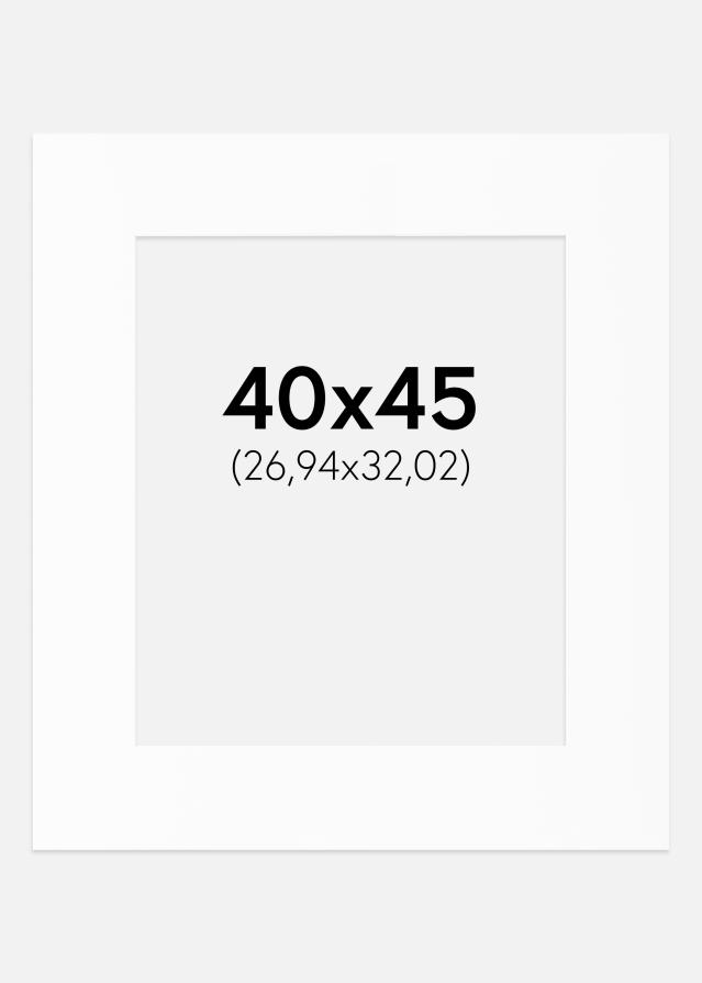 Artlink Mount White Standard (White Core) 40x45 cm (26,94x32,02)