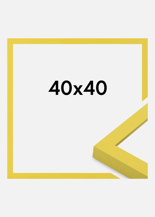 Jämtlands Ramfabrik Frame Selection Acrylic Glass Yellow 40x40 cm