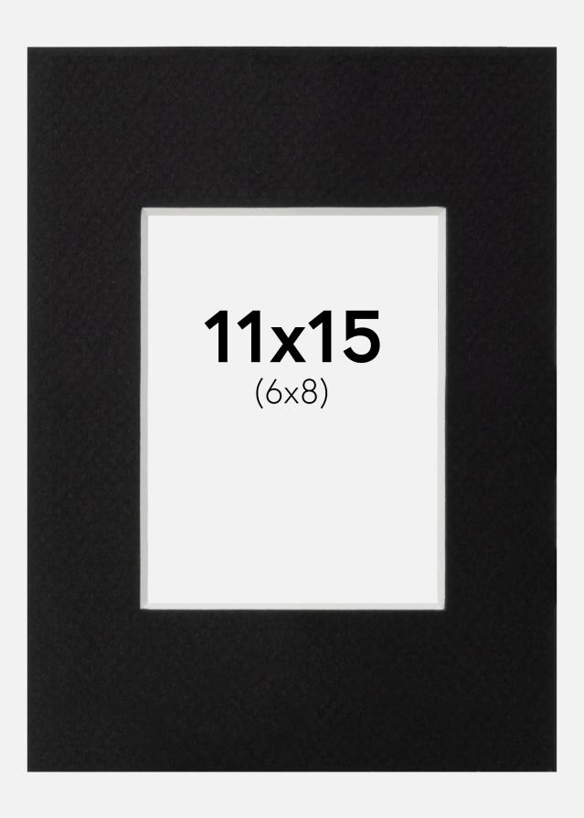Artlink Mount Black Standard (White Core) 11x15 cm (6x8)