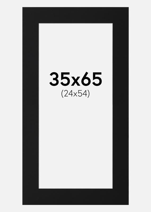 Artlink Mount Black Standard (White Core) 35x65 cm (24x54)