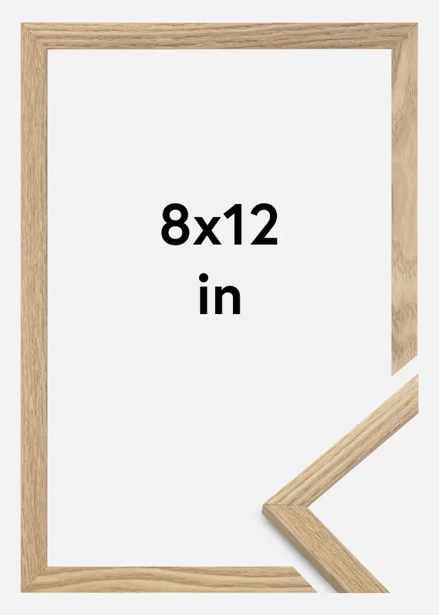Artlink Frame Trendy Acrylic Glass Oak 8x12 inches (20,32x30,48 cm)