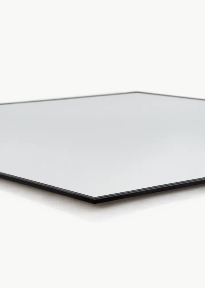 KAILA KAILA Square Mirror - Thin Black 40x40 cm