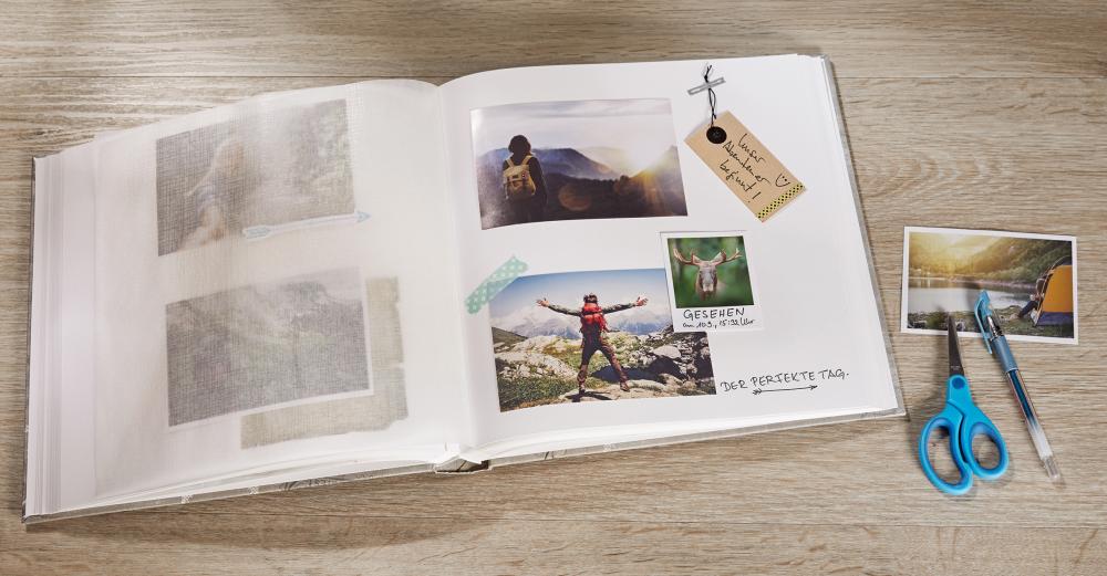 Walther Cosenza Photo Album Brown - 30x30 cm (60 White pages / 30 sheets)