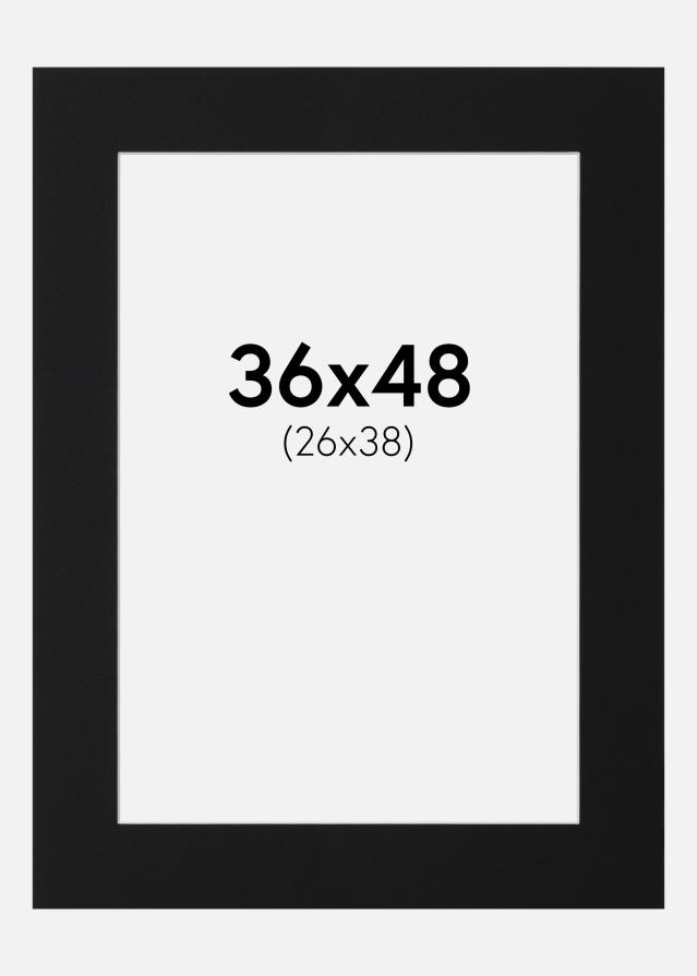 Artlink Mount Black Standard (White Core) 36x48 cm (26x38)