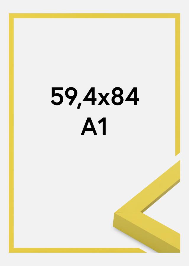 Jämtlands Ramfabrik Frame Selection Acrylic Glass Yellow 59.4x84 cm (A1)