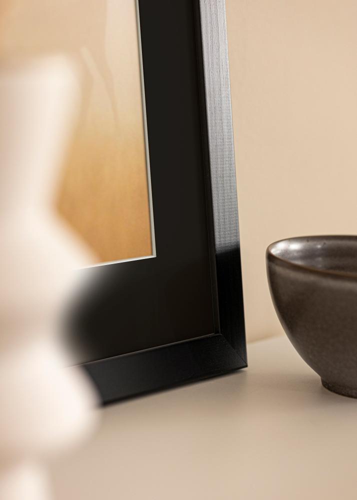 Ram med passepartou Frame Trendline Black 30x40 cm - Picture Mount Black 20x28 cm