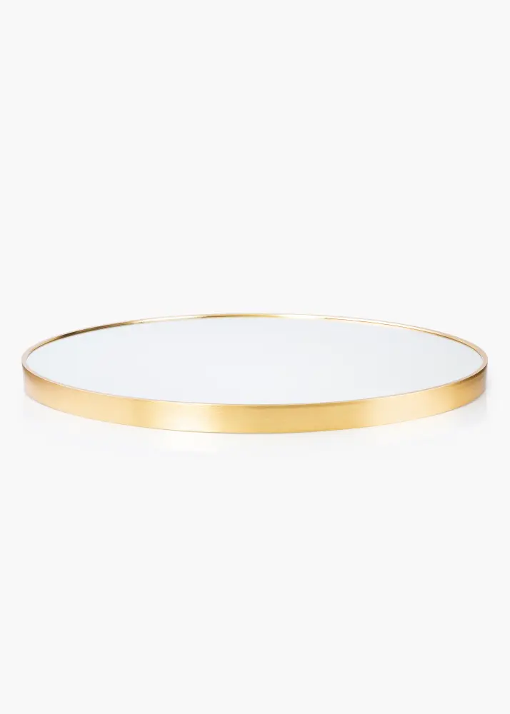 KAILA KAILA Round Mirror - Edge Gold 100 cm Ø
