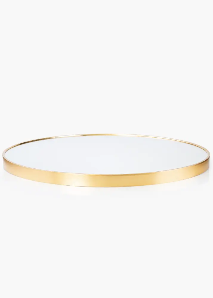 KAILA KAILA Round Mirror - Edge Gold 110 cm Ø