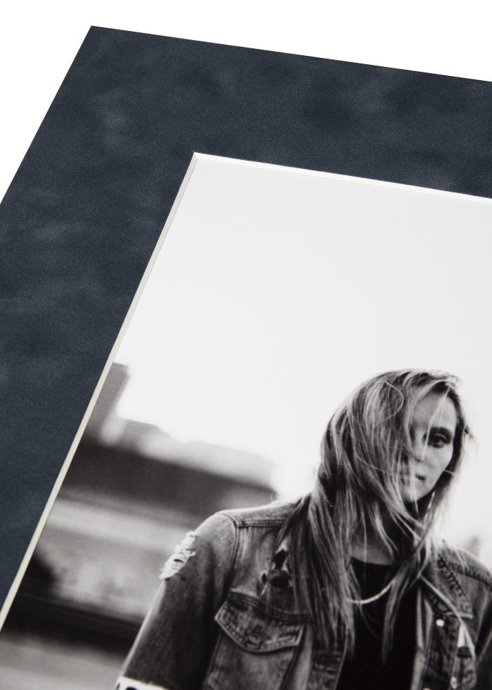 Egen tillverkning - Passepartouter Mount Suede Downpour - Custom Size