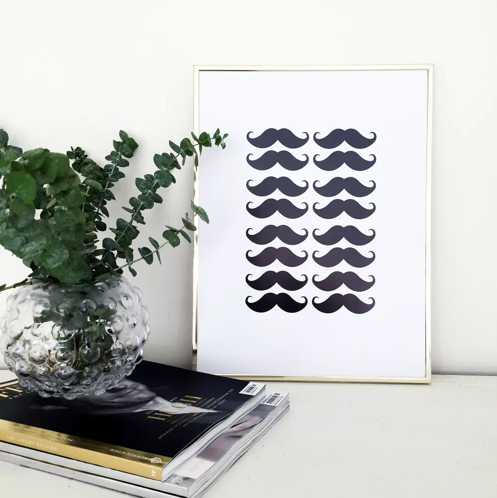 Bildverkstad Moustaches
