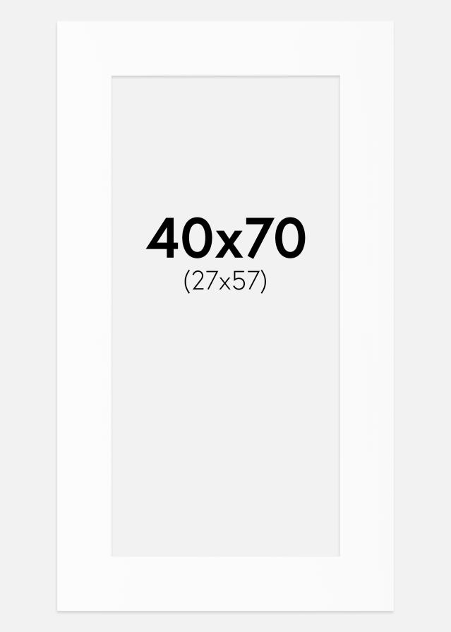 Artlink Mount White Standard (White Core) 40x70 cm (27x57)