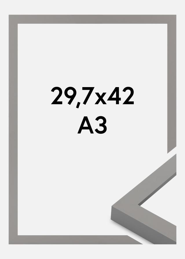 Jämtlands Ramfabrik Frame Selection Acrylic Glass Grey 29.7x42 cm (A3)
