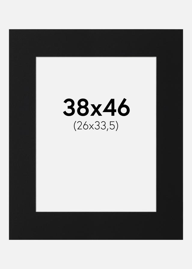 Artlink Mount Black Standard (White Core) 38x46 cm (26x33,5)