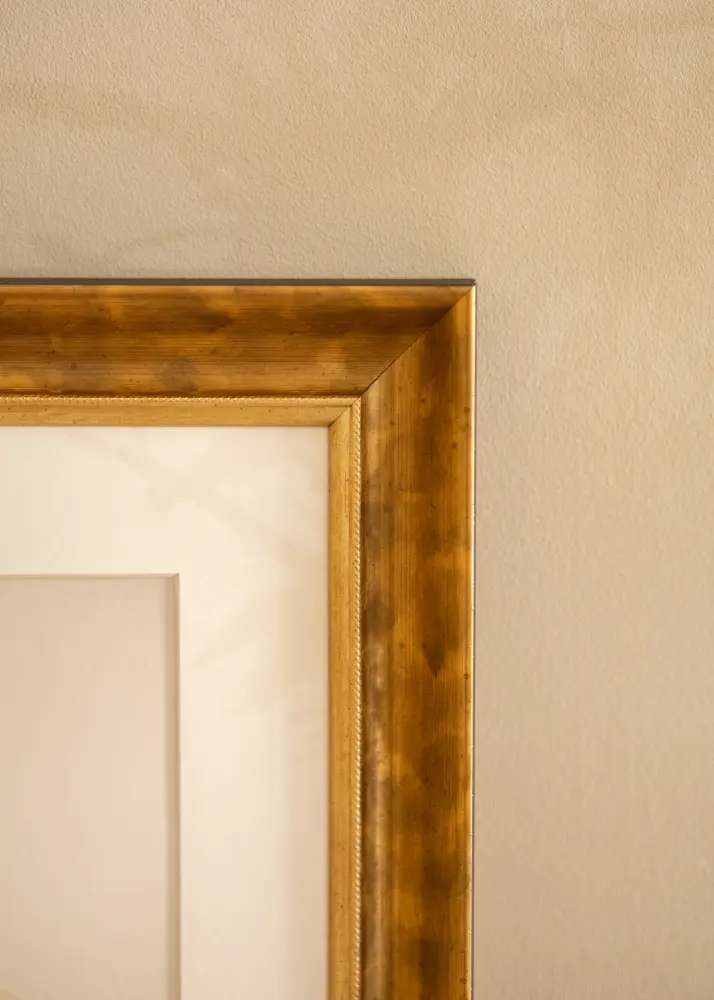 Ramverkstad Frame Åshammar Antique gold - Custom Size