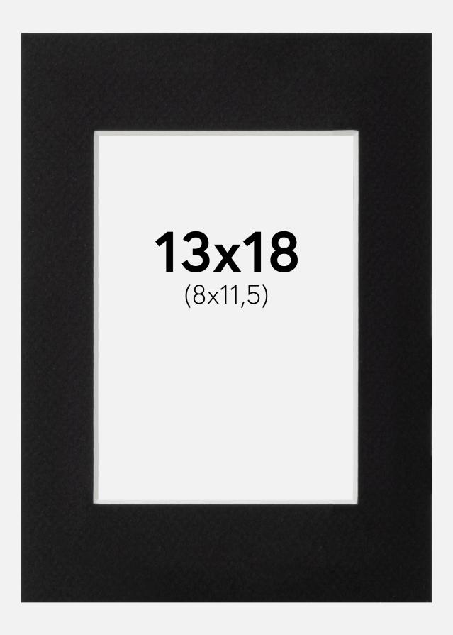 Galleri 1 Mount Canson Black (White Core) 13x18 cm (8x11,5)