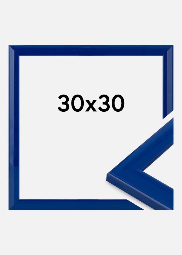 Jämtlands Ramfabrik Frame Dorset Acrylic Glass Dark Blue 30x30 cm