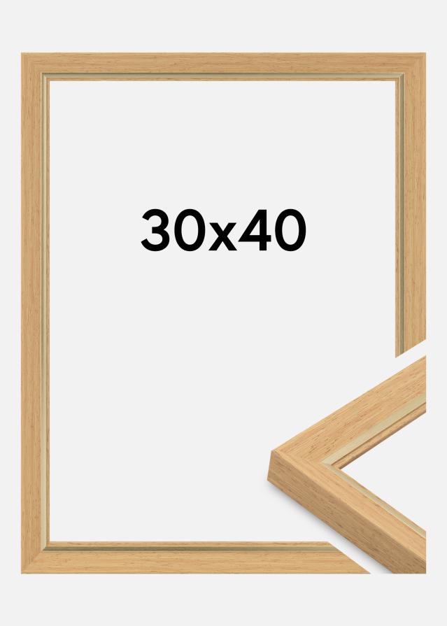 Jämtlands Ramfabrik Frame Apex Acrylic Glass Beech 30x40 cm