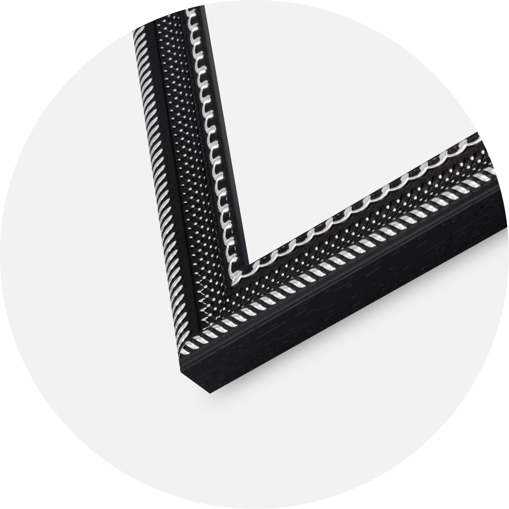 Jämtlands Ramfabrik Frame Trellis Acrylic Glass Black 30x30 cm