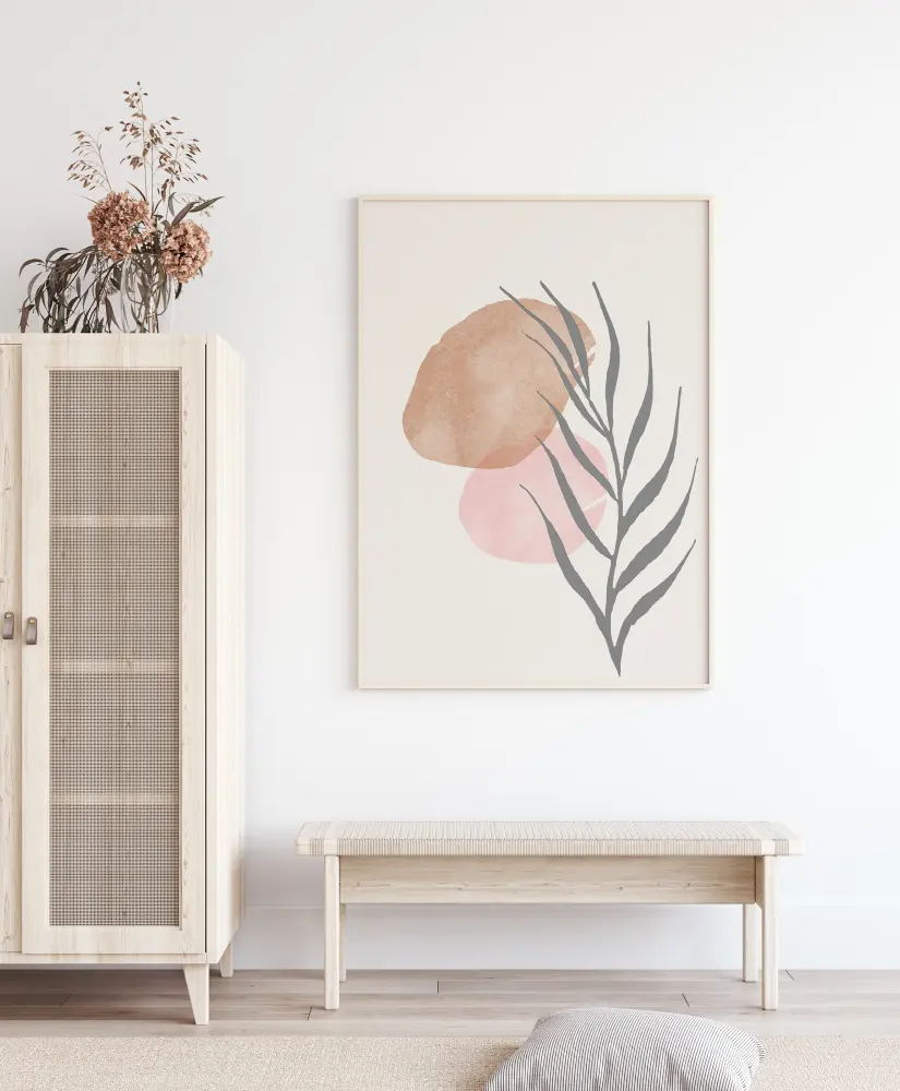 Bildverkstad Painted Leaf II Poster