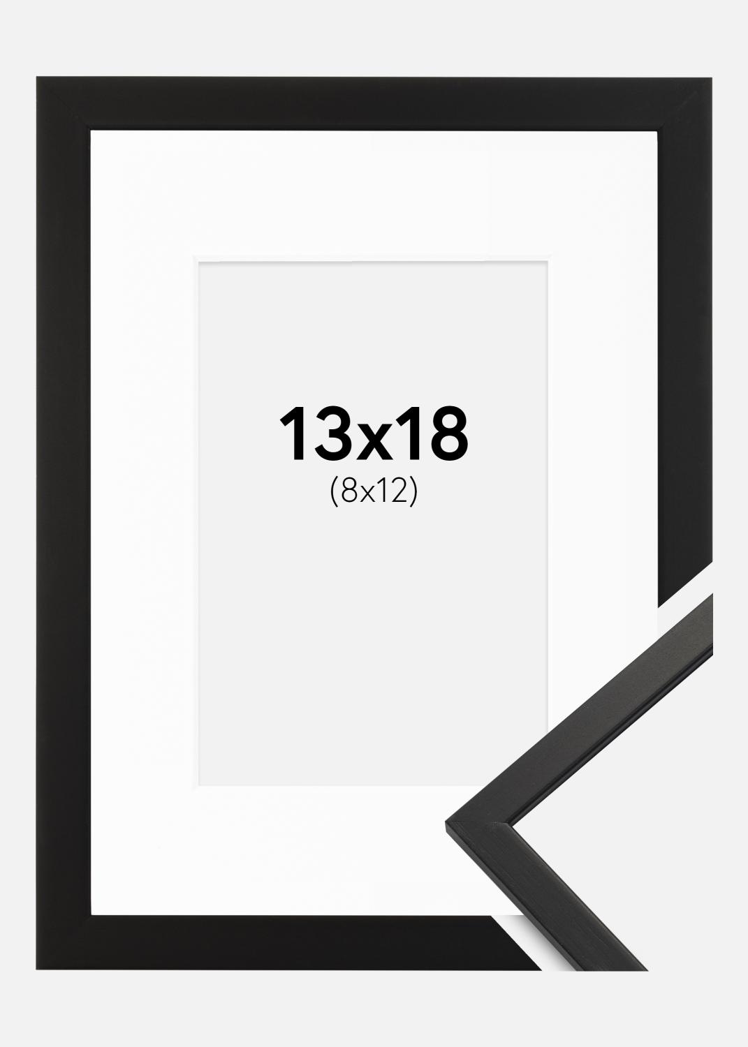 Product Image for Frame Edsbyn Acrylic Glass Black 13x18 cm - Picture Mount White 9x13 cm